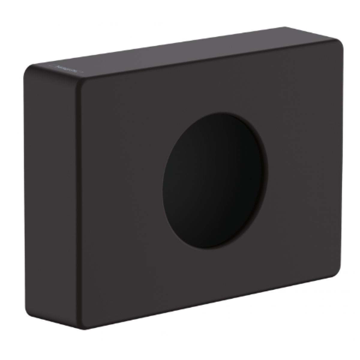 Hansgrohe AddStoris 黑色衛生袋分配器 (壁掛式/可螺絲固定或黏接)